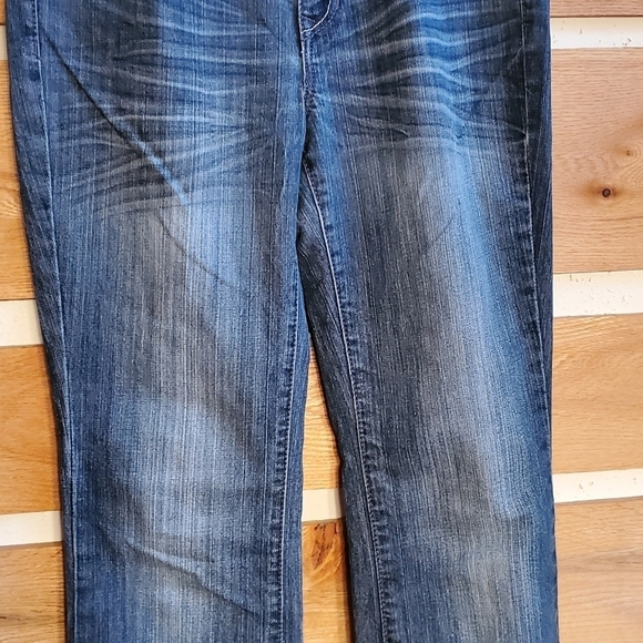 Earl Jeans Embellished Pockets Sz. 8 Blue Jeans - Picture 5 of 12